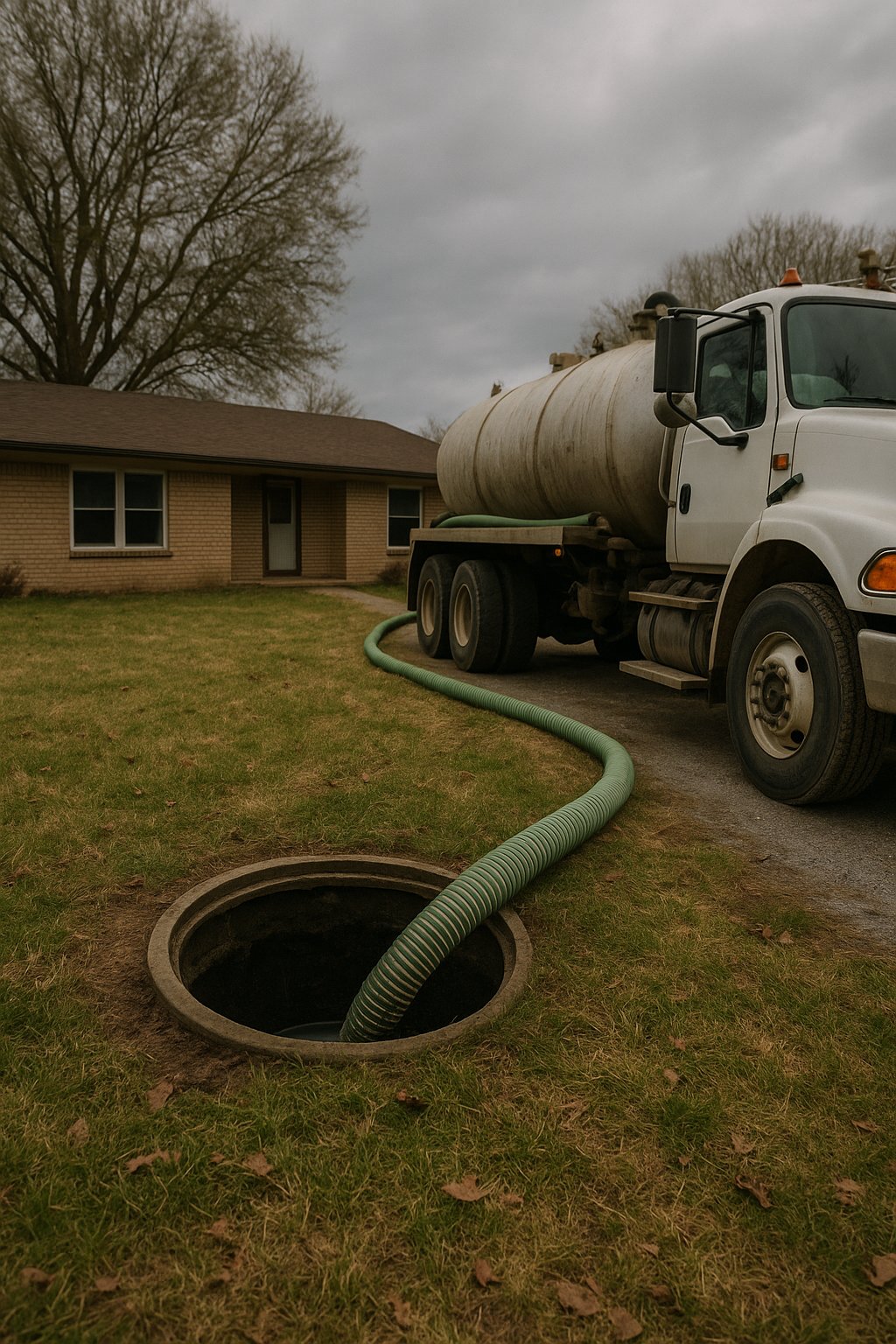 Septic system service in Texas