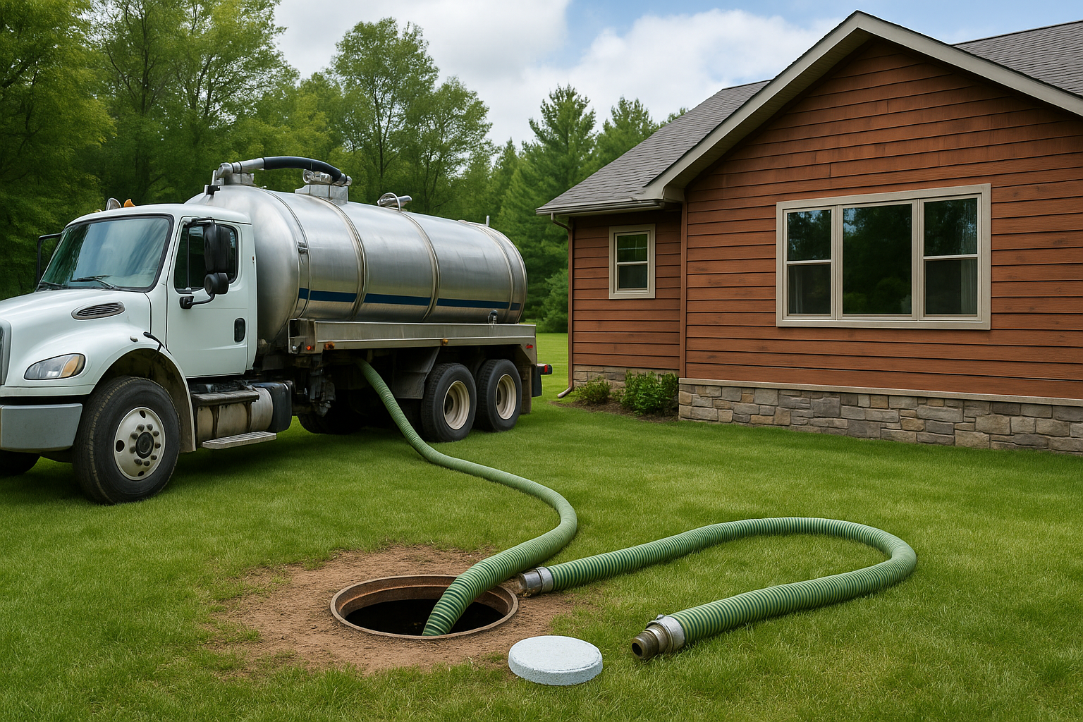 Septic system service in Arkansas